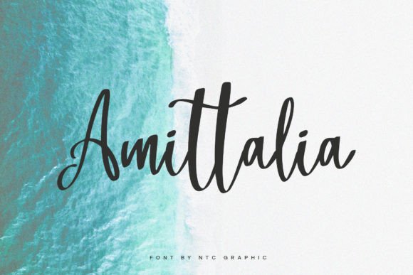 Amittalia: The Handwritten Script Font for Charming Branding