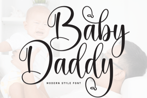 Baby Daddy: A Handwritten Script Font for Elegant Editorial Design