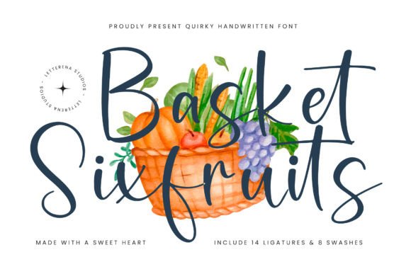 Basket Sixfruits: A Luxury Script Font for Modern Campaigns