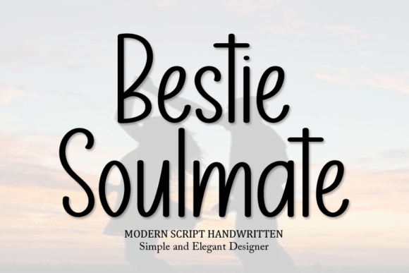 Bestie Soulmate: The Creative Script Font for Bold Brand Identity