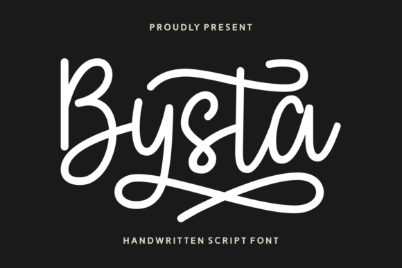 Bysta: A Lively Script Font for Warm, Hand-Drawn Branding