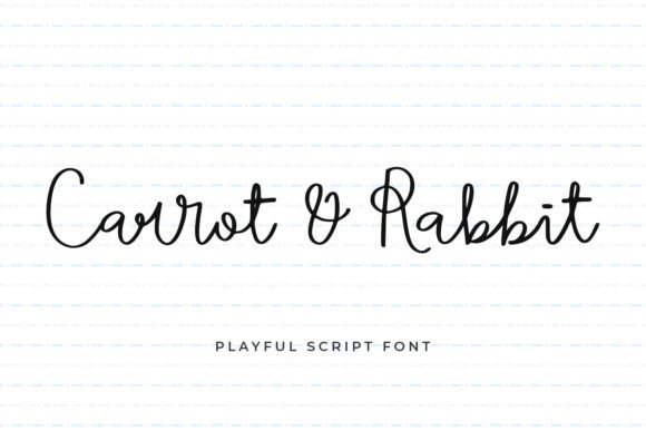 Carrot Rabbit: The Playful Script Font for Branding and Design
