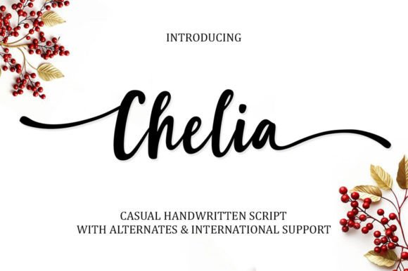 Chelia: The Handwritten Script Font for Warm, Engaging Campaigns