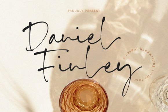 Daniel Finley: A Casual Handwritten Script Font for Authentic Branding