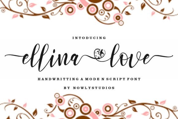 Ellina Love: The Script Font That Elevates Campaign Visuals