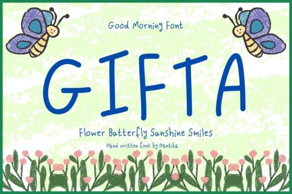 Gifta Typeface: A Charming Script for Editorial Design