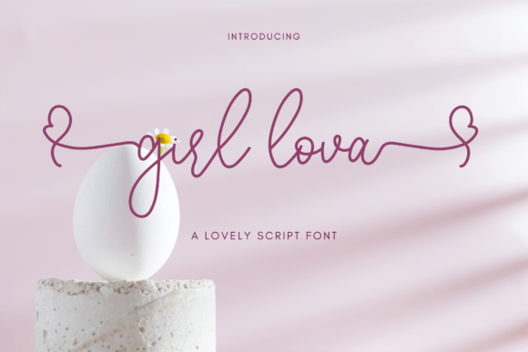 Girl Lova Font: A Web Designer’s Take on Script Typography
