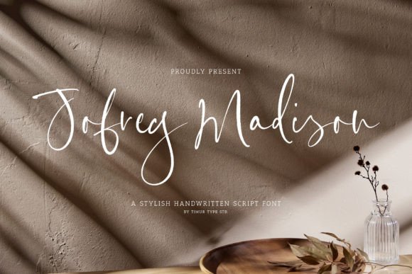 Jofrey Madison: A Premium Script Font for Polished Brand Identity