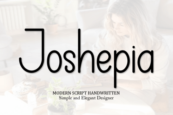 Joshepia: A Quirky Script Font for Standout Campaign Visuals