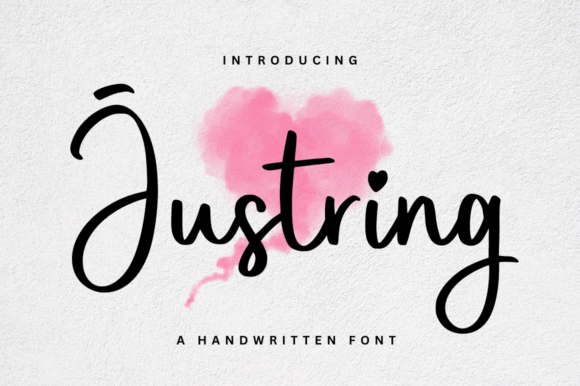 Justring Font Review: A Warm Handwritten Script for Brand Identity