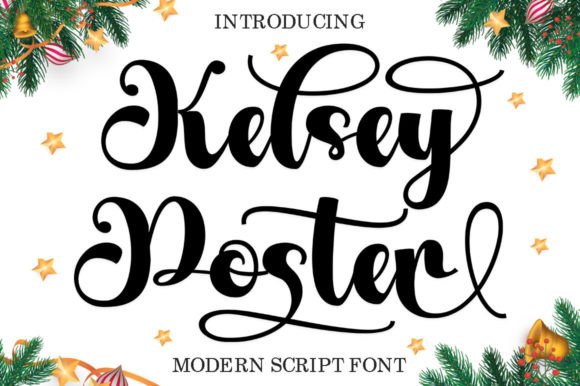 Kelsey Poster: A Handwritten Script Font for Authentic Brand Identity