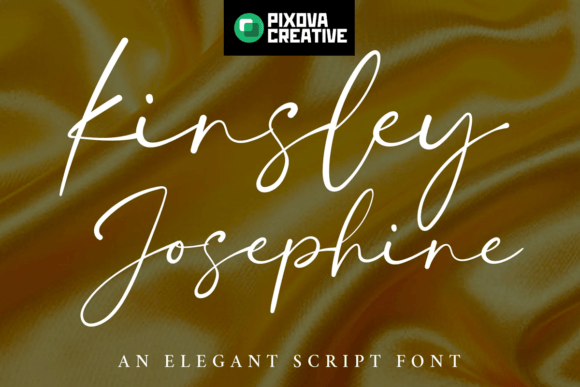 Kinsley Josephine: The Elegant Script Font for Modern Branding
