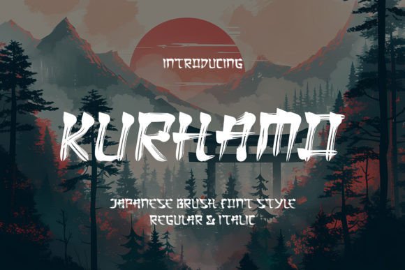 Kurhamo Brush: A Premium Script Font for Handmade Crafts