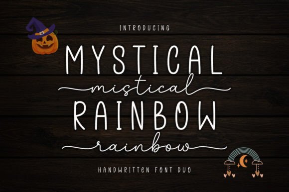 Mystical Rainbow Duo Typeface Review for Web Design
