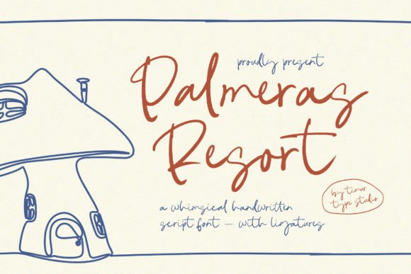 Palmeras Resort: A Whimsical Script Font for Tropical Campaigns
