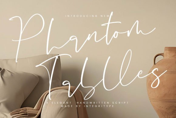 Phantom Tablles: The Handwritten Script Font for Authentic Branding