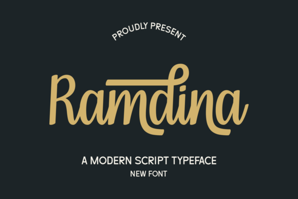 Ramdina: The Script Font That Elevates Small Business Branding