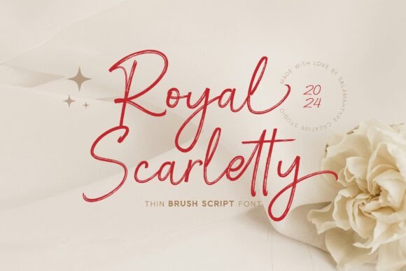 Royal Scarletty: A Script Font for Sophisticated Campaign Design