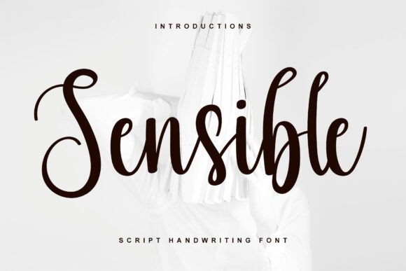 Sensible: A Refined Script Font for Modern Editorial Design