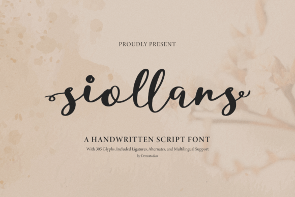 Siollars Typeface Review: A Handwritten Script for Modern Web Design