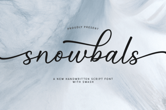 Snowbals Typeface: A Handwritten Script for Warm, Personal Branding