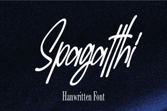 Spagatthi: A Handwritten Script for Authentic Editorial Design