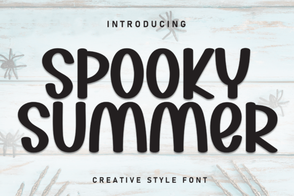 Spooky Summer: A Playful Script Font for Digital Branding
