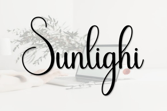 Sunlighi: A Relaxed Script Font for Editorial Design