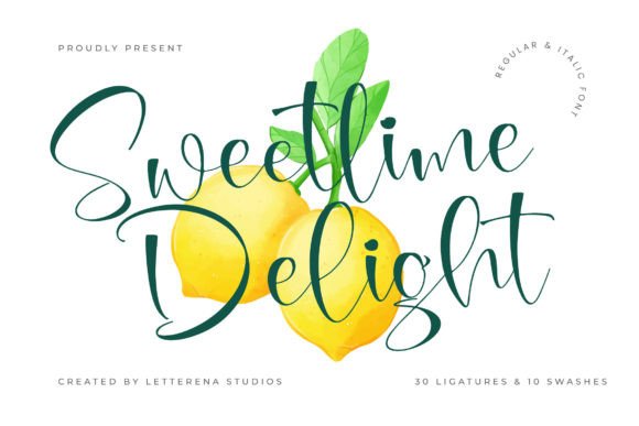 Sweetlime Delight Font Review: A Luxury Script for Brand Identity