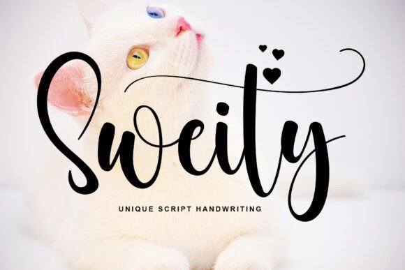 Sweity: The Script Font That Elevates Campaign Visuals
